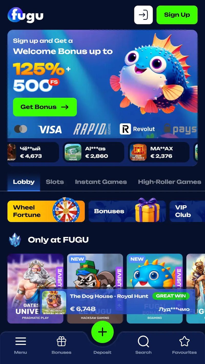 Erlebe die Thrill-Atmosphäre des Fugu Casinos in Deutschland Online in Germany Erlebe die Thrill-Atmosphäre des Fugu Casinos in Deutschland Online in Germany